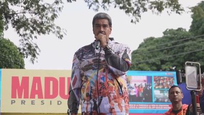 Nicolás Maduro amenaza con una "guerra civil" y un "baño de sangre" si no es reelegido