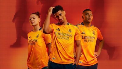 El Real Madrid presenta su segunda equipación para la próxima temporada: los blancos vestirán de naranja