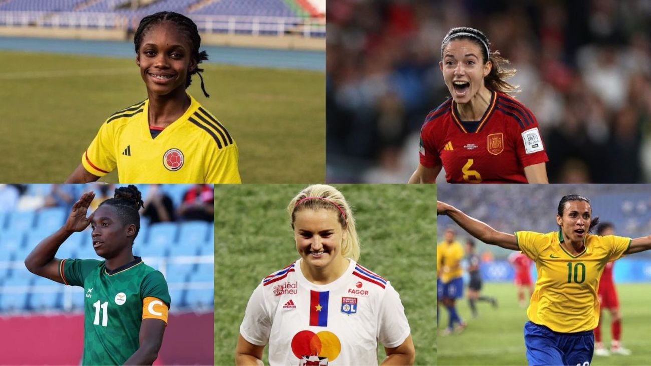 Estas son las 5  estrellas de fútbol femeninas  de París