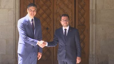 Sánchez y Aragonès se comprometen a "culminar" los acuerdos entre Gobierno y Generalitat catalana