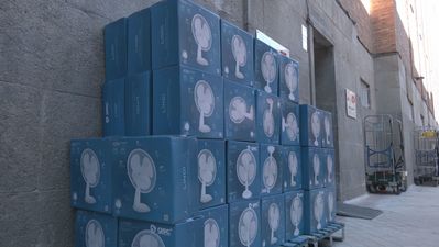 La Fundación Madrina entrega más de 600 ventiladores a familias vulnerables