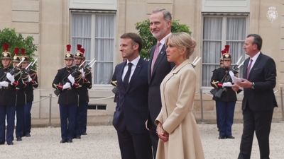 Los reyes asisten en París a la ceremonia inaugural de los Juegos Olímpicos