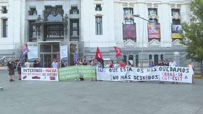 Huelga de los trabajadores de las piscinas municipales de Madrid