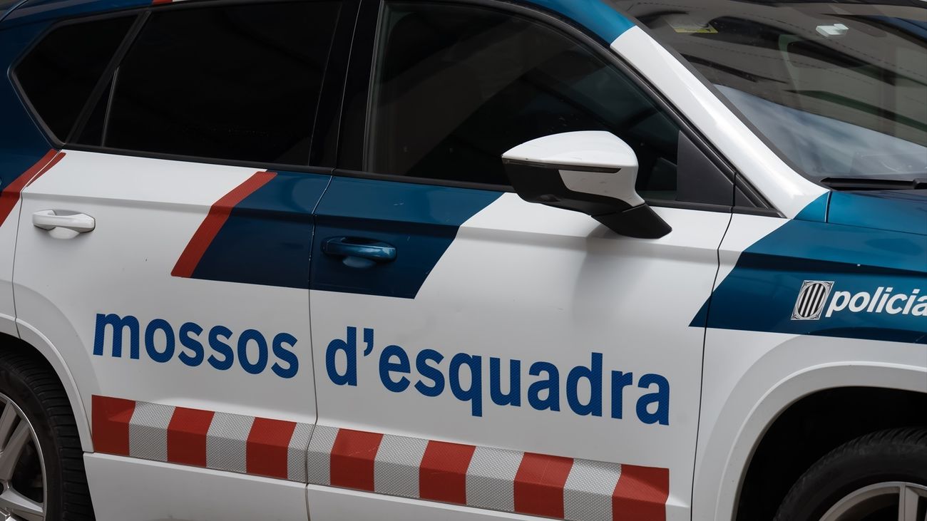 Vehículo de los Mossos d’Esquadra