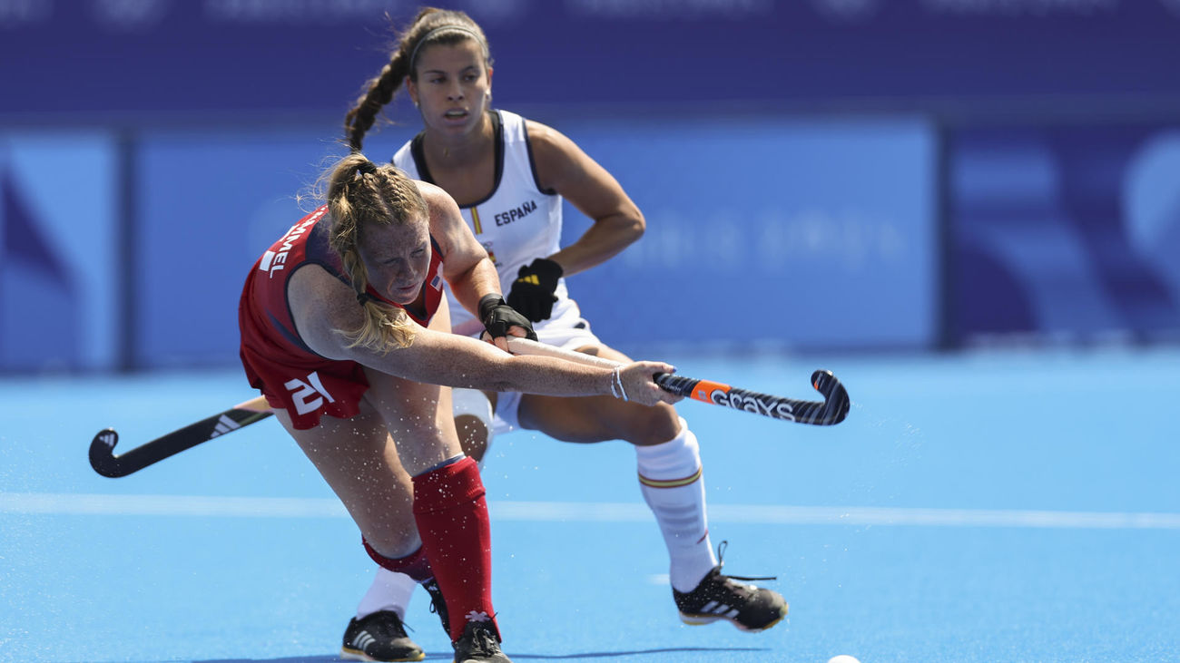 España - Estados Unidos de hockey