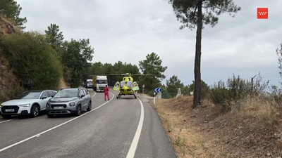 4 heridos graves y 2 leves en un choque frontal en la M-505, en Valdemaqueda