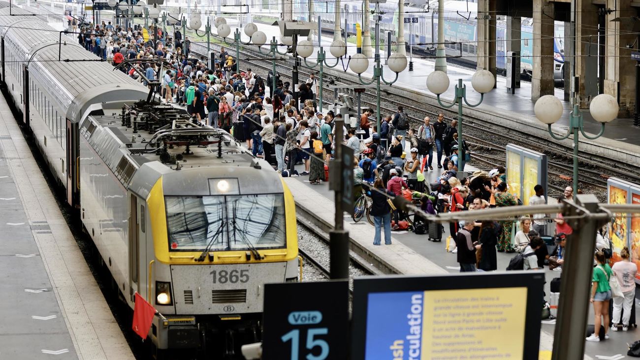 Los trenes vuelven a circular con normalidad en Francia