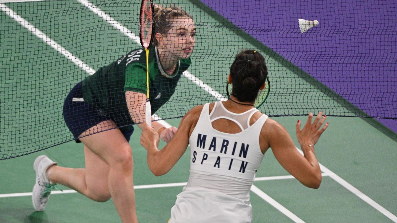 Rachael Carragh y Carolina Marin