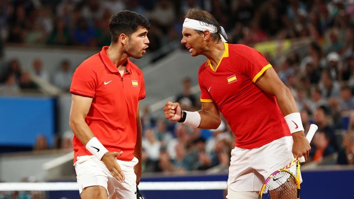 Nadal y Alcaraz, eliminados en dobles