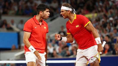 Nadal anima a Alcaraz:  "Gracias por esta semana increíble y por una medalla que nos regalas"