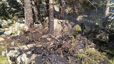 Rayos durmientes, el riesgo de incendio forestal apenas detectable