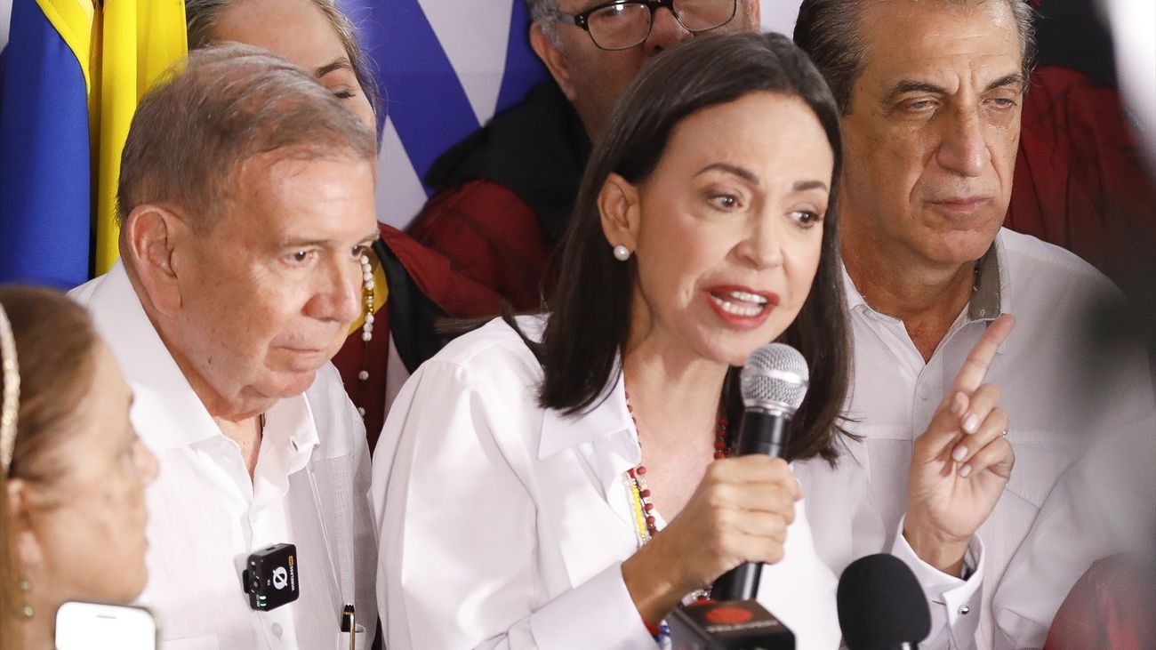 María Corina Machado y Edmundo González Urrutia