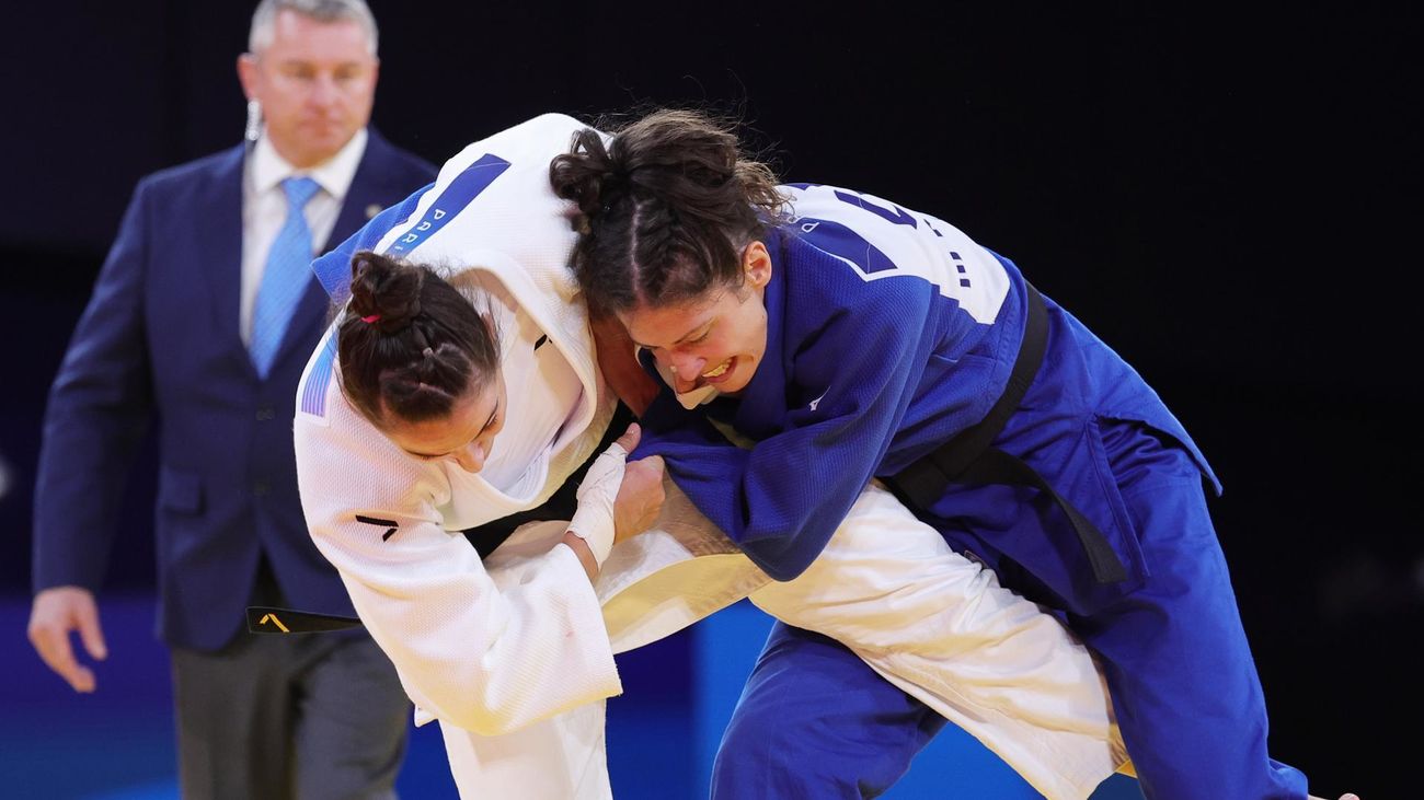 Combate de judo en París