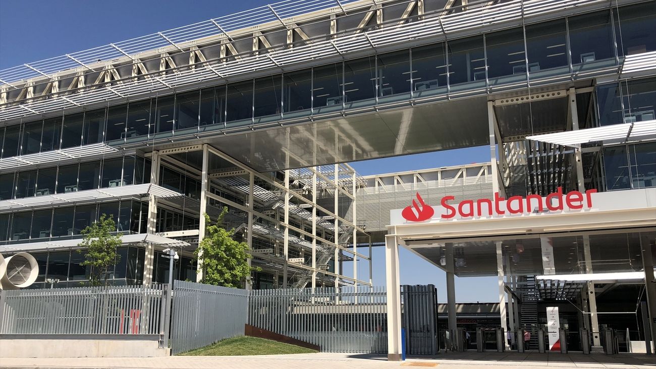 Sede del Banco Santander en Madrid