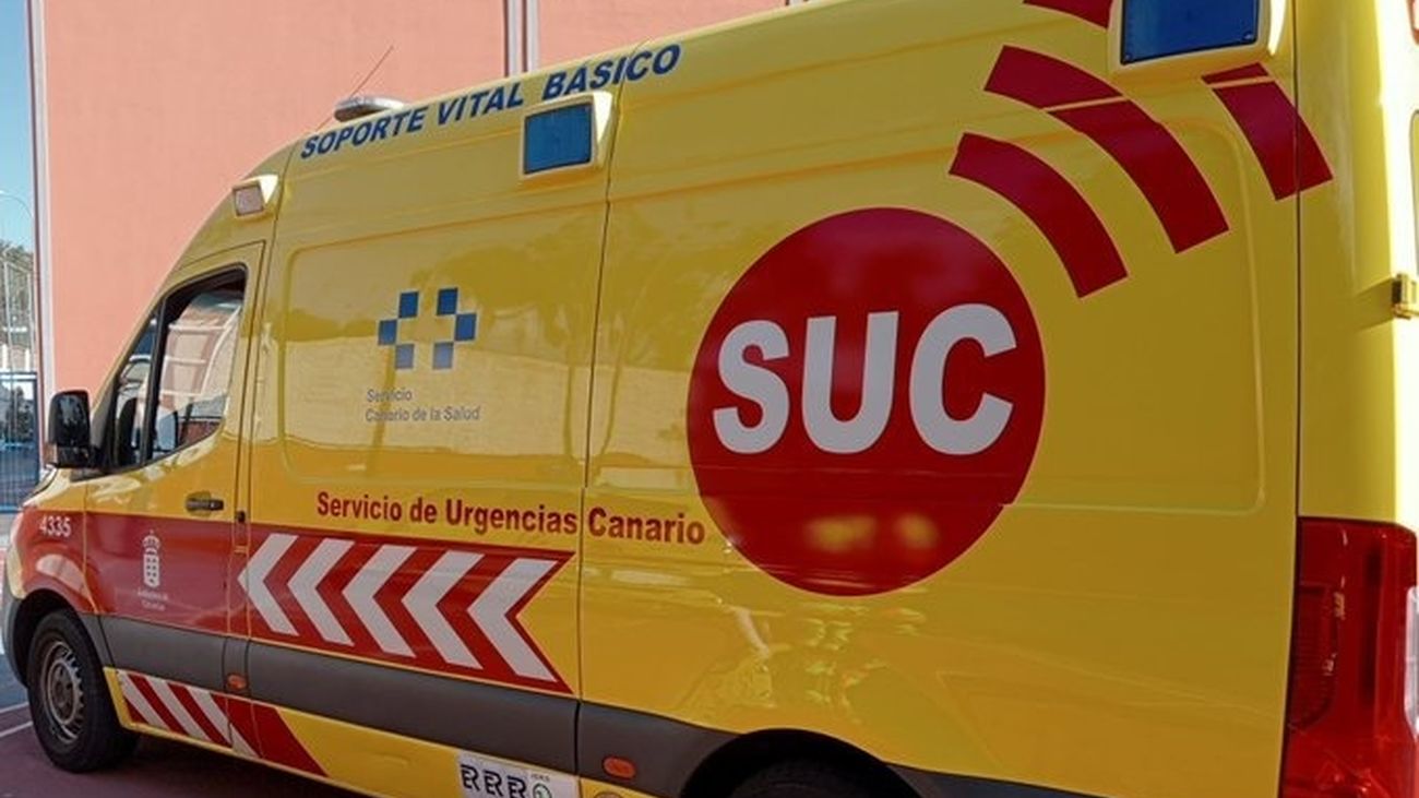 Ambulancia del Servicio de Urgencias Canario (SUC)