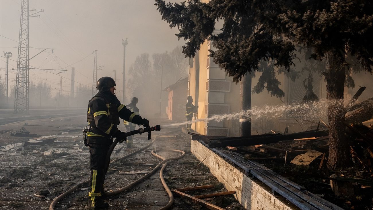 Ataque ruso contra un supermercado en Donetsk