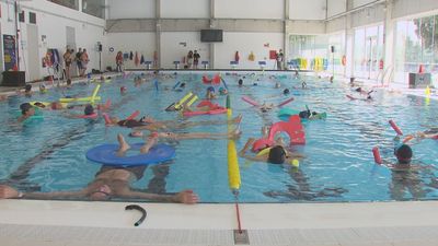 'Sonidos líquidos' en la piscina municipal de la Casa de Campo