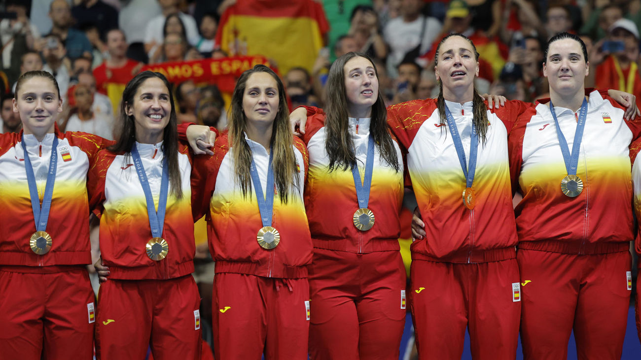 España, oro en waterpolo femenino en París 2024