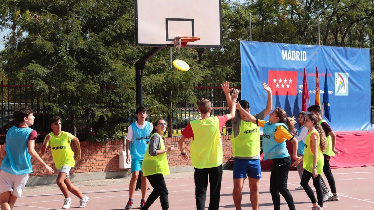 Cerca de 5.400 alumnos se han beneficiado este curso del Programa de Institutos Deportivos de la Comunidad de Madrid