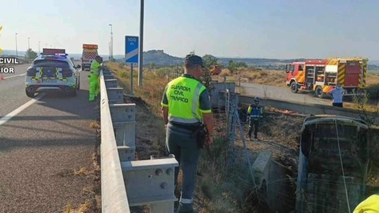 Accidente de tráfico en Huesca