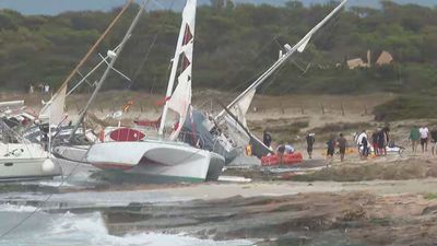 9 heridos, 53 vuelos cancelados y alerta de inundaciones en España por el paso del temporal