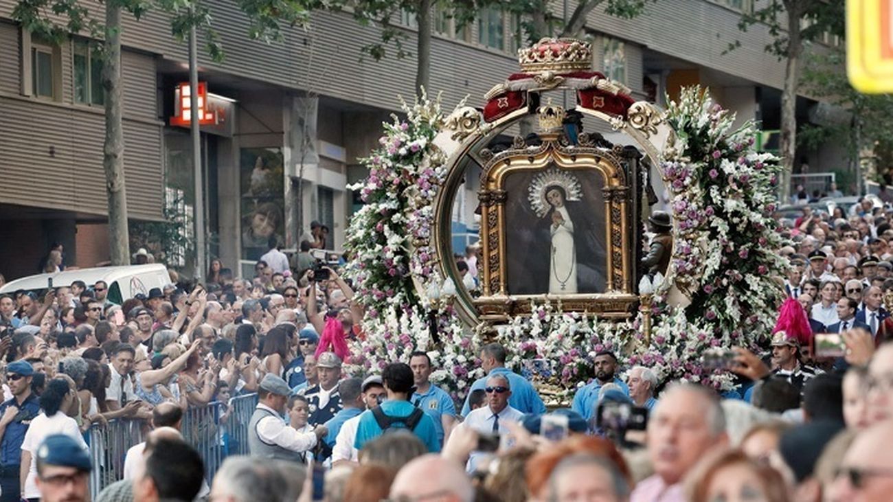 Procesión de la Virgen de la Paloma