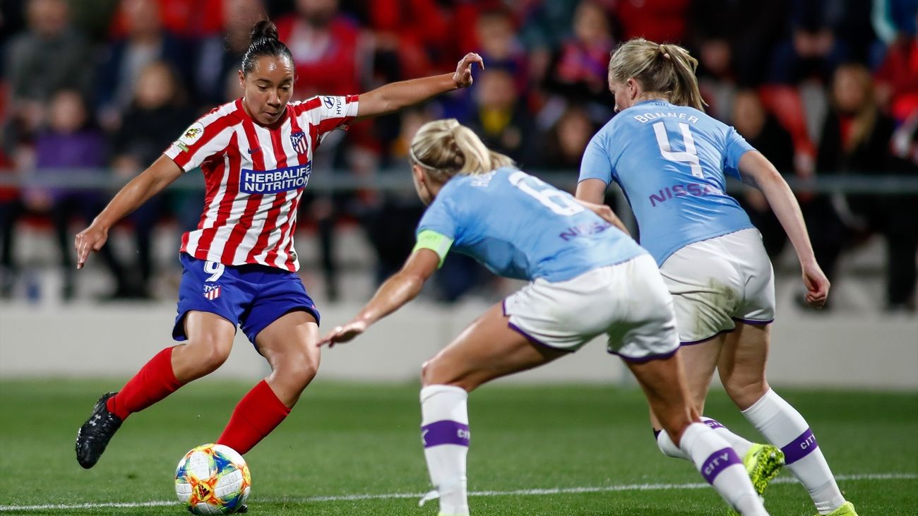 Atlético de Madrid Femenino y el Manchester City