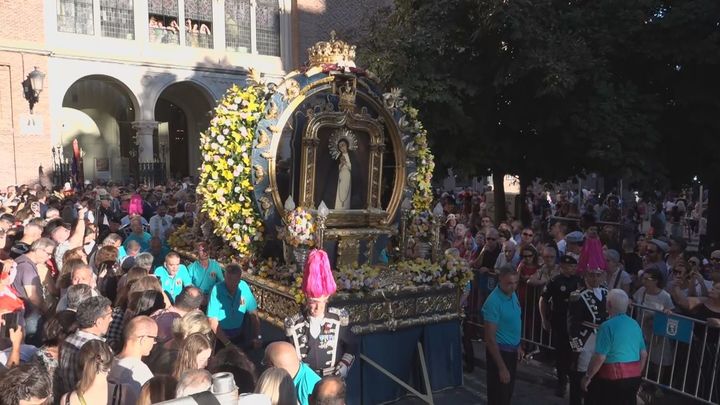 La Virgen de la Paloma vuelve a las calles de Madrid