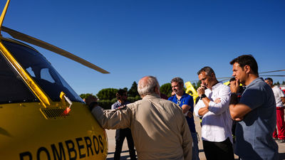 El helipuerto de Bomberos de Las Rozas se ampliará con un cuarto puesto de estacionamiento