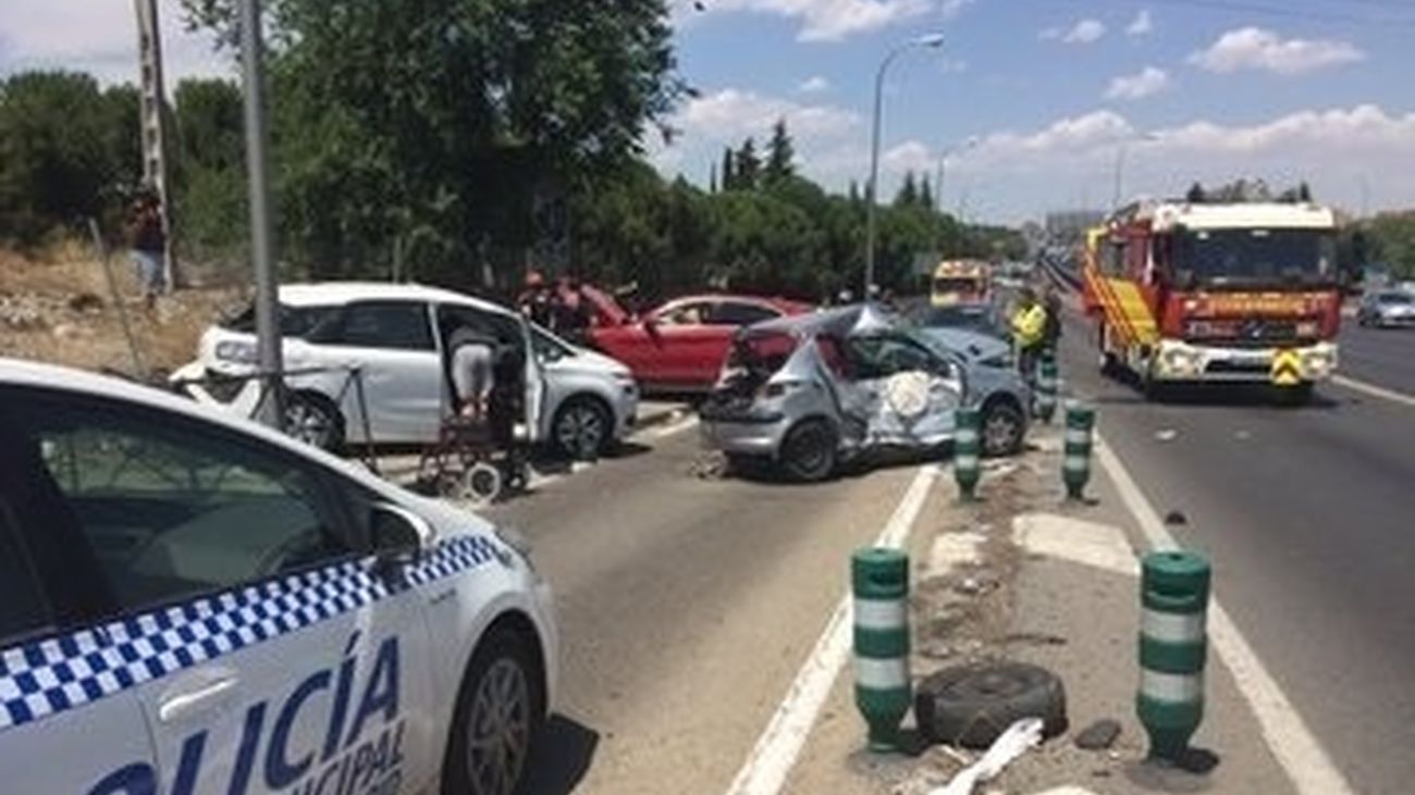 Accidente en la A-42