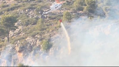 Un vecino de Alía (Cáceres), en muerte cerebral al caerle la descarga de agua del incendio