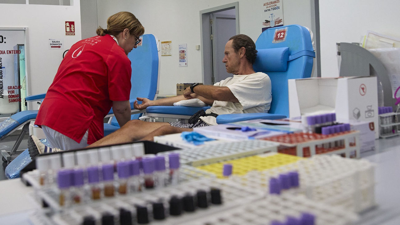 Donación de sangre en la Comunidad de Madrid