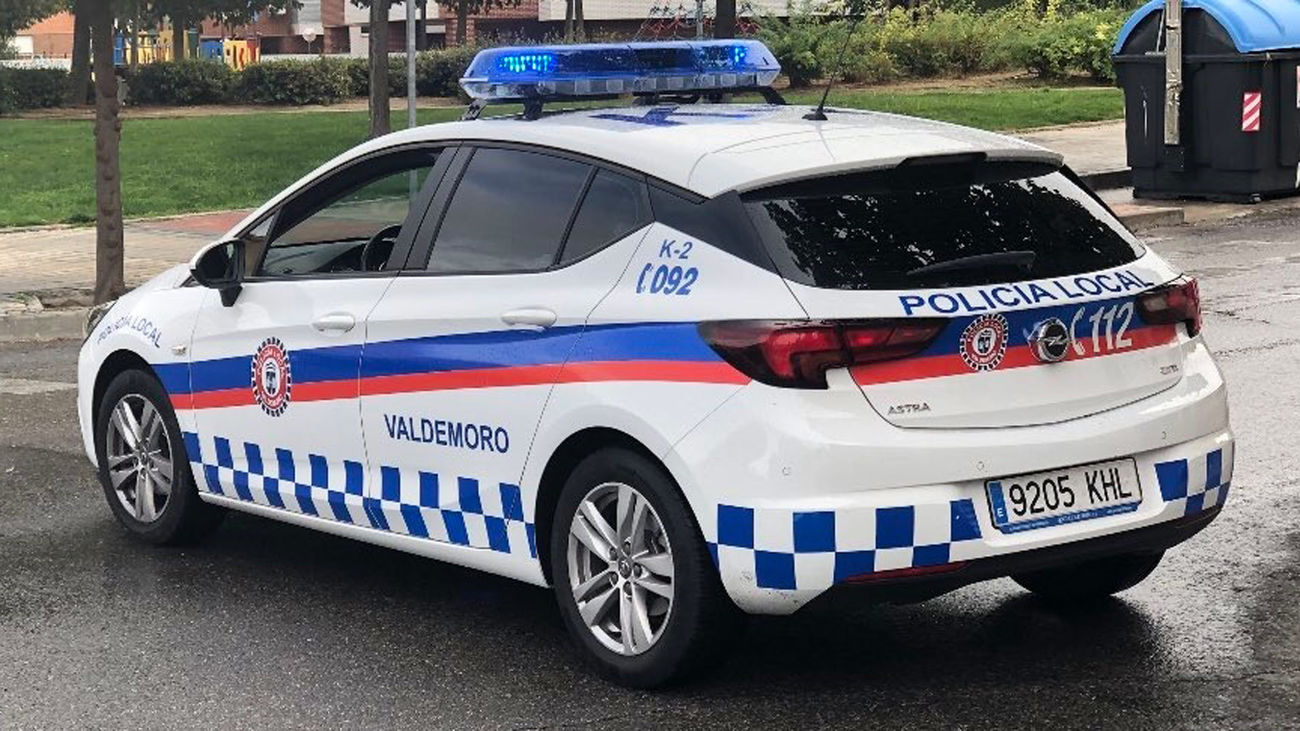 Un vehículo de la Policía local de Valdemoro