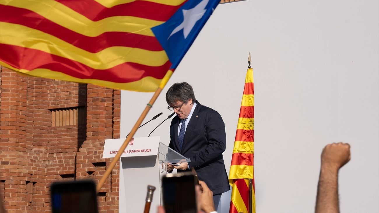 El expresidente de la Generalitat, Carles Puigdemont