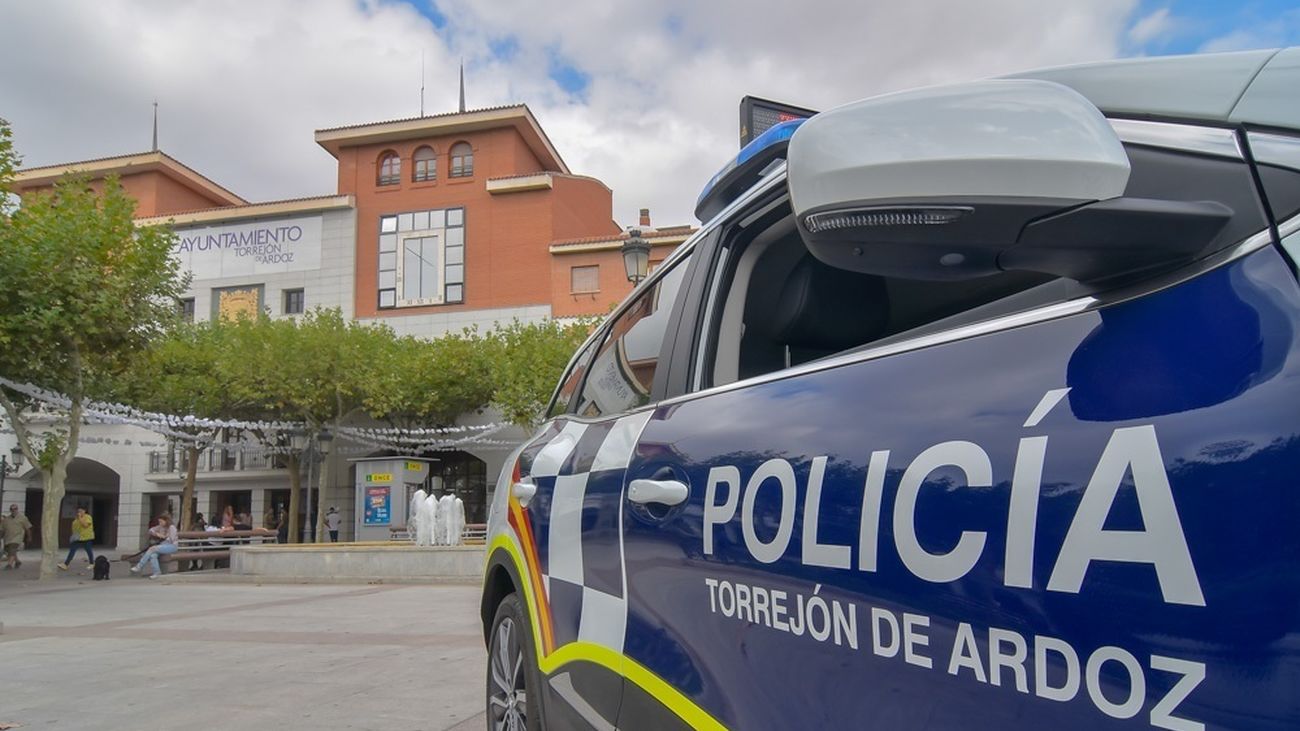 Una imagen de la Policía Local de Torrejón de Ardoz