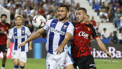 0-1. El Leganés cosecha su primera derrota en casa ante el Mallorca