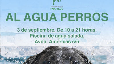 Parla vuelve a cerrar la temporada de piscina con 'perros al agua'