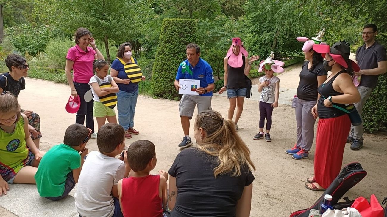 El Real Jardín Botánico abre hoy la convocatoria  para actividades para familias con hijos con TEA