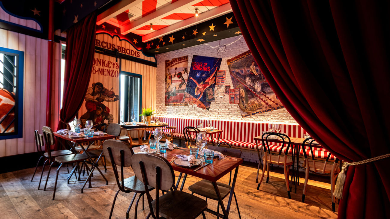 Restaurante ambientado en el circo: La Morenilla