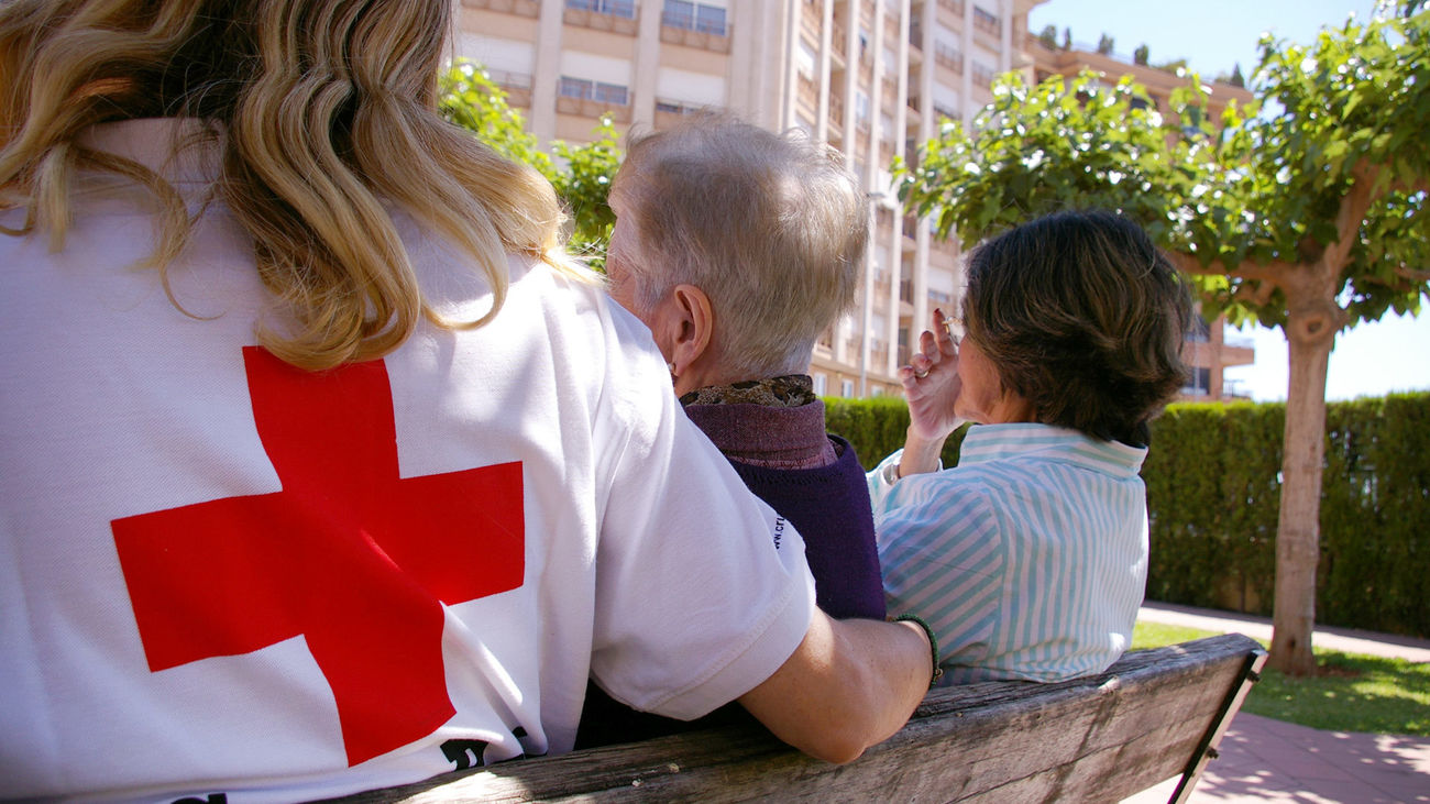 Servicio de asistencia a personas mayores de la Cruz Roja