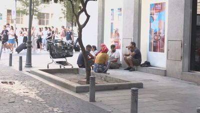 Crecen los conflictos entre comerciantes y personas en situación de calle en Gran Vía