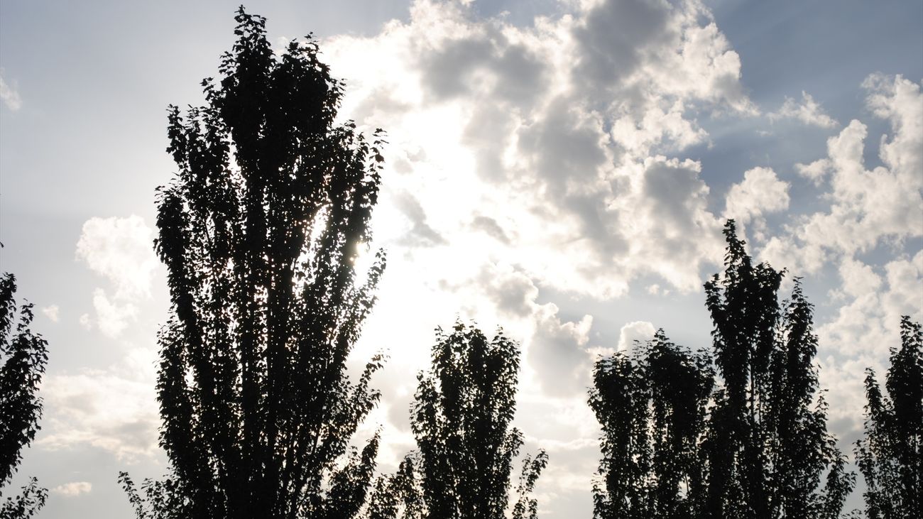 Cielos nublado en Madrid