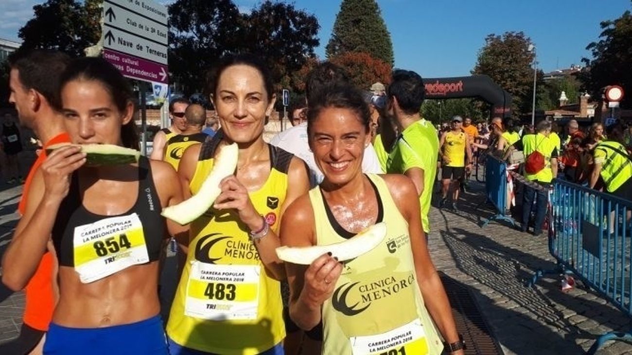 Participantes en la carrera de la Melonera de Arganzuela