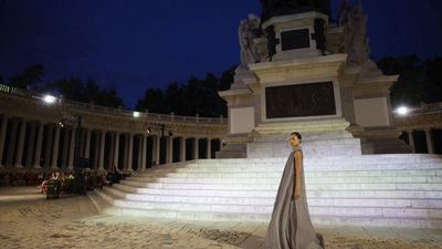 El Retiro se convierte en pasarela en la Semana de la Moda de Madrid