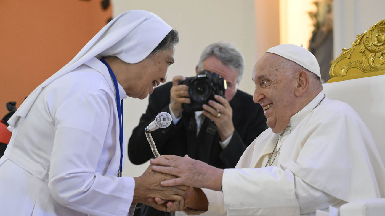 El papa en Timor Oriental