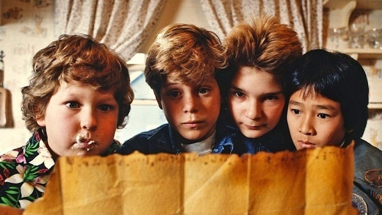 Reparto de los Goonies