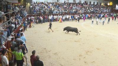 Arganda del Rey vibra con la tradicional capea nocturna, estrella de sus fiestas patronales