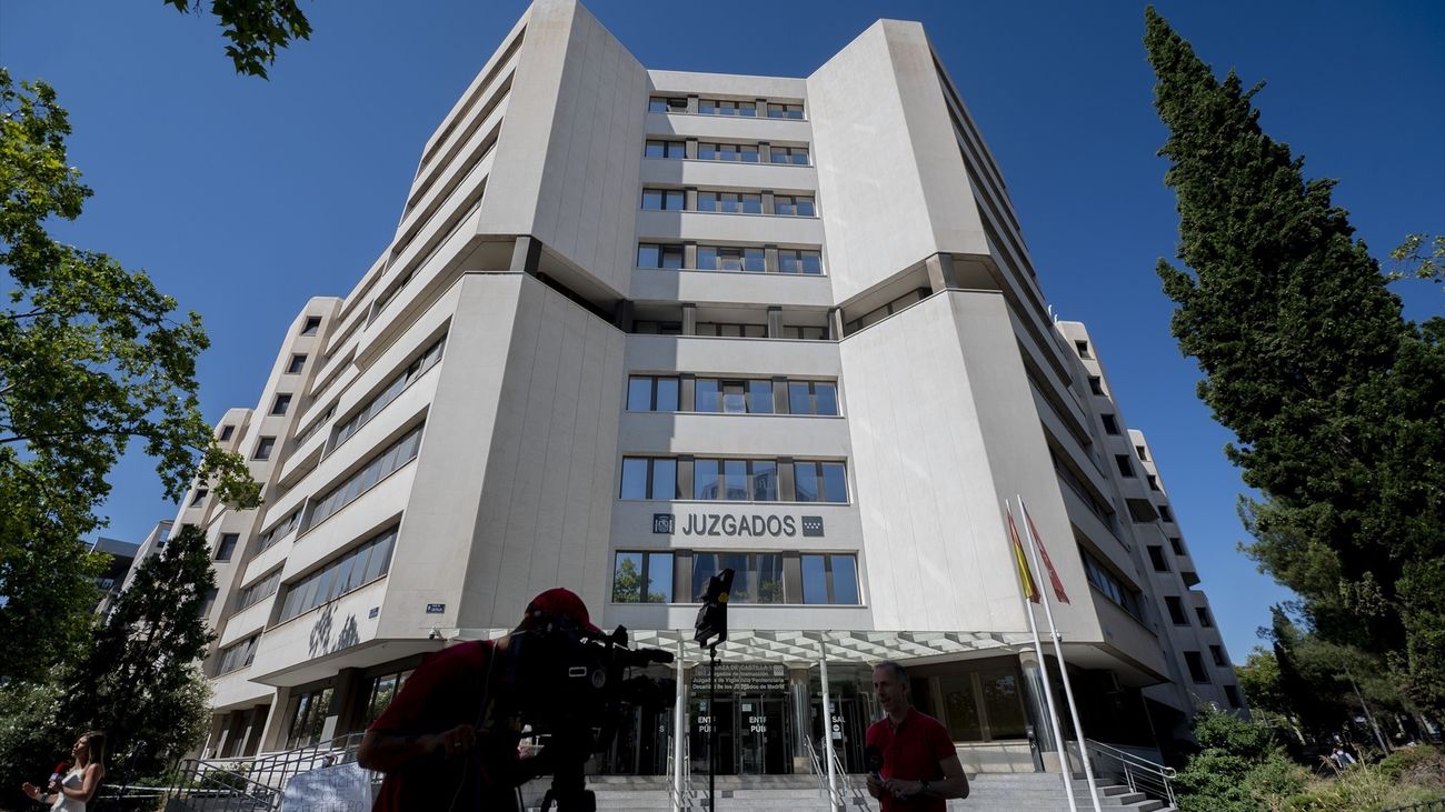 Fachada de los Juzgados de Plaza de Castilla