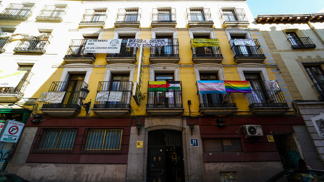 Antiguo edificio okupado por 'La Ingobernable'