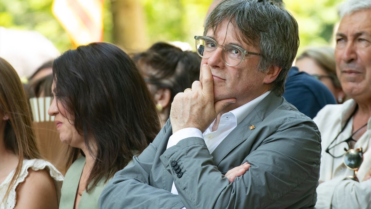 El expresidente de la Generalitat de Catalunya, Carles Puigdemont